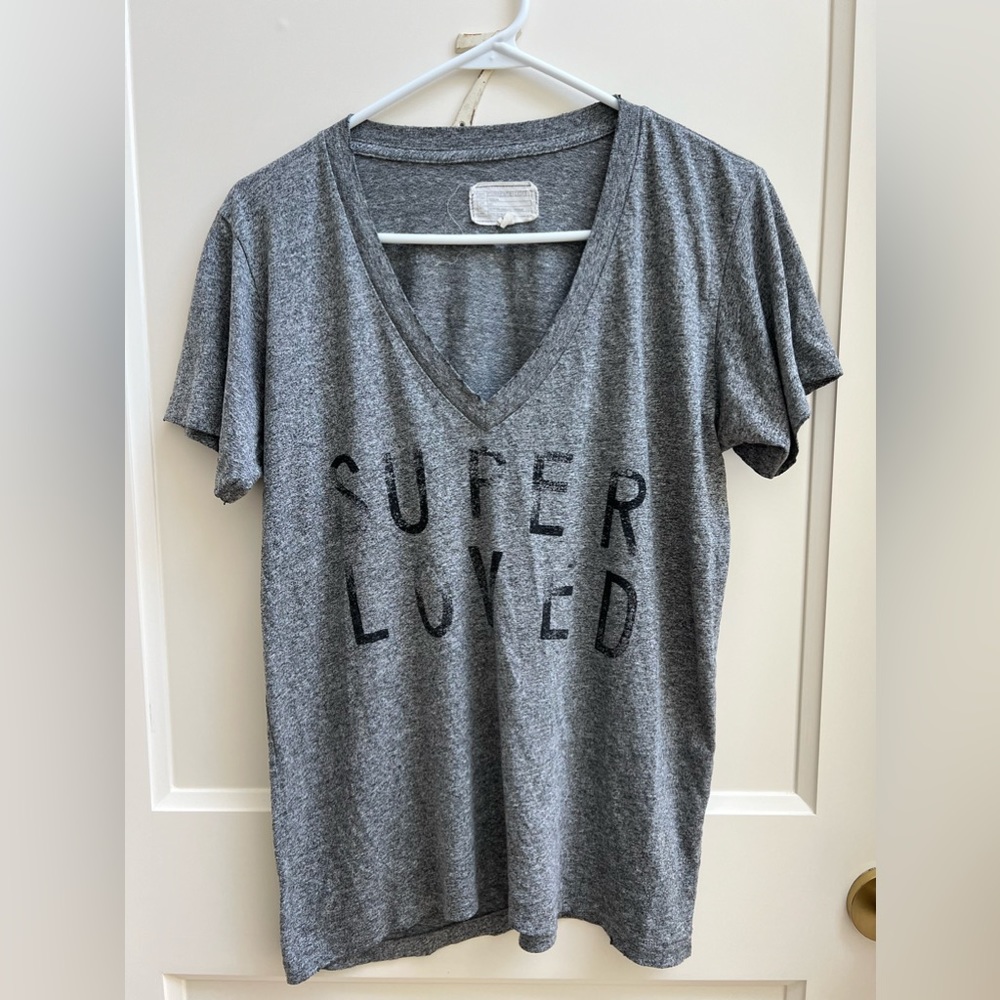 Current Elliot Super Loved V Neck Shirt